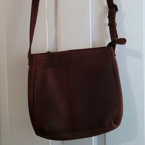 Vtg. DULUTH Leather Crossbody Bag